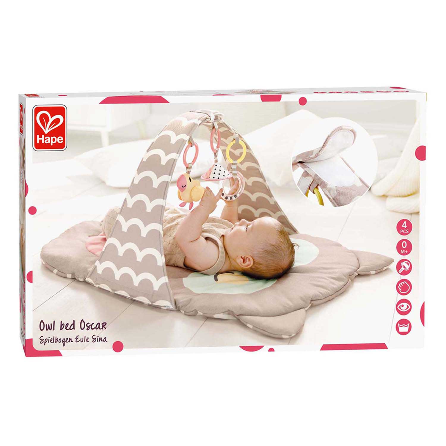 Hape baby gym hibou Oscar