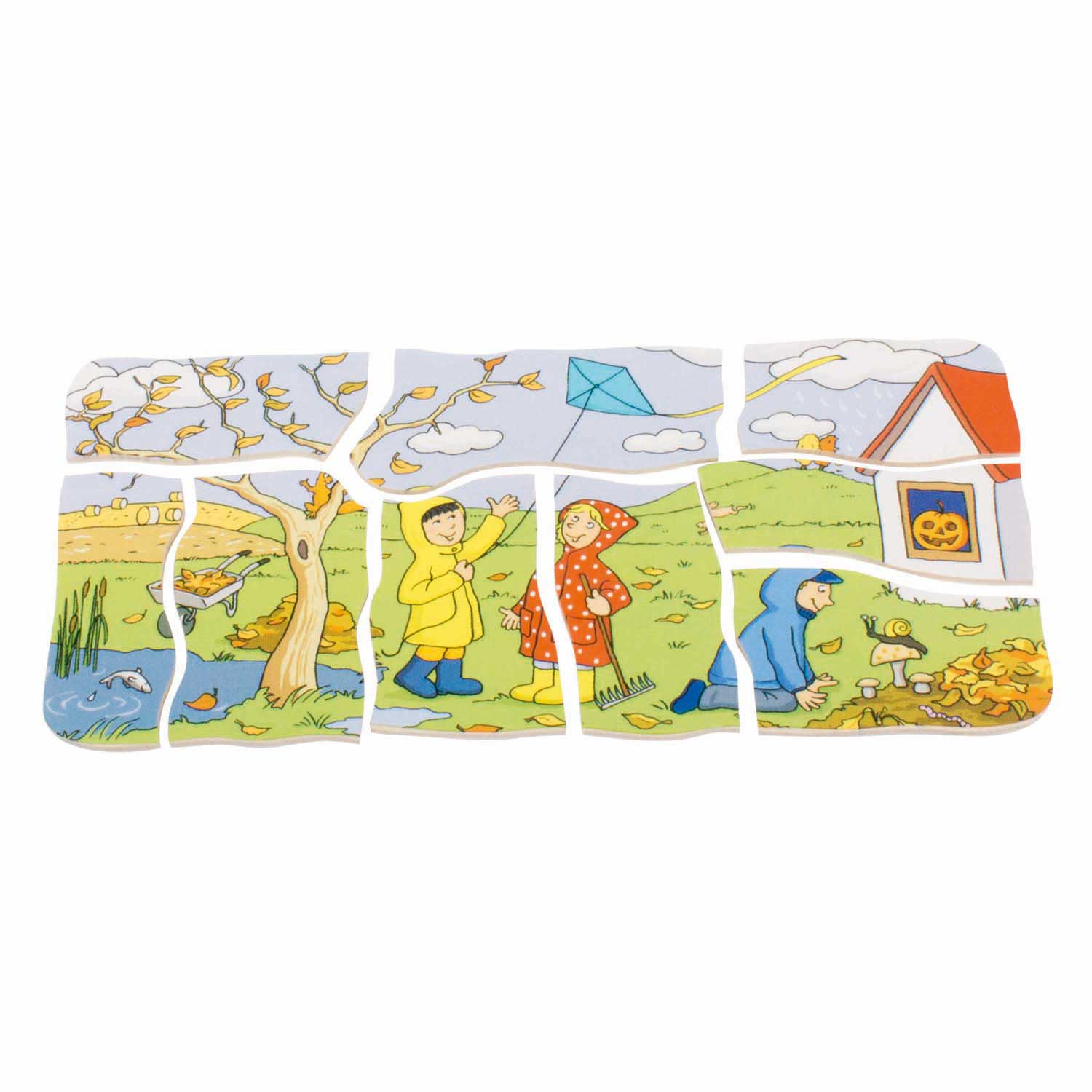 Puzzle à couches Beleduc 4 saisons
