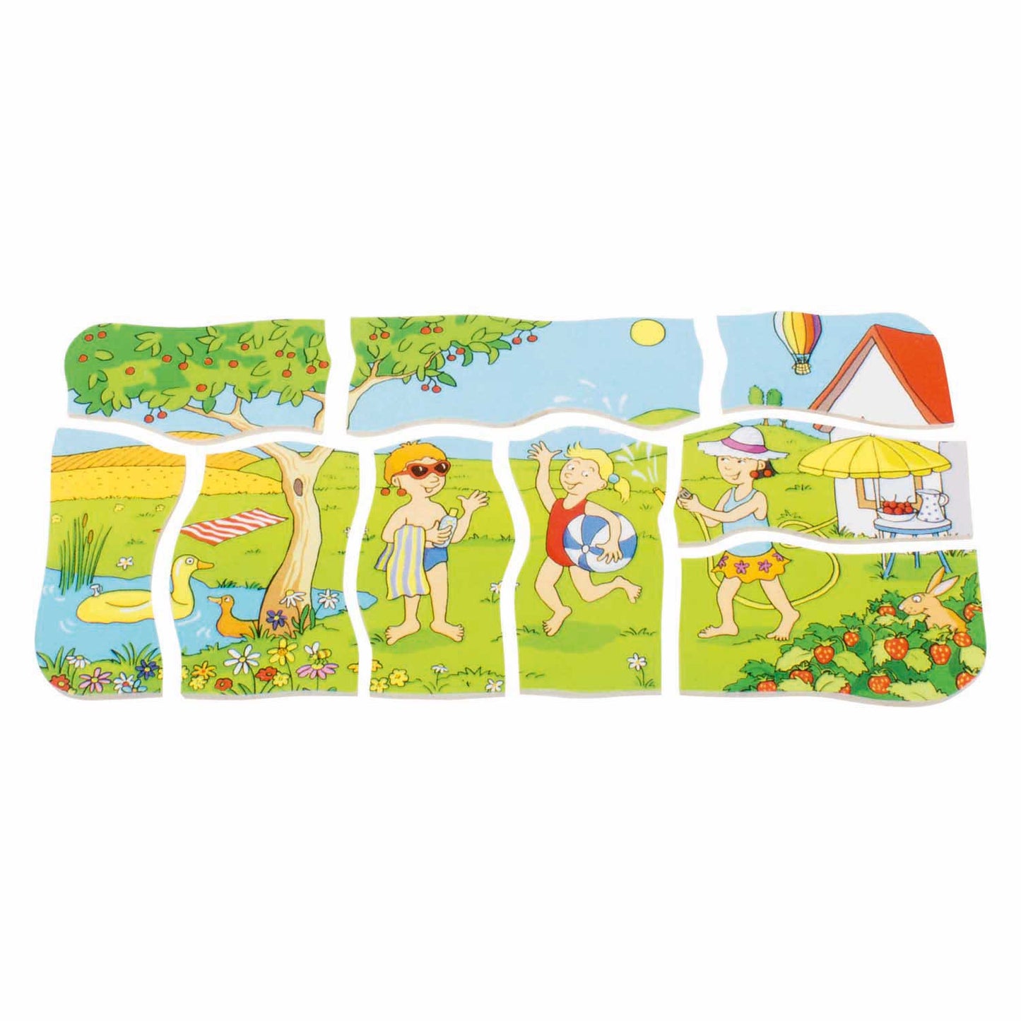 Puzzle à couches Beleduc 4 saisons