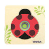 Beleduc puzzle en bois coccinelle
