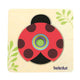Beleduc puzzle en bois coccinelle