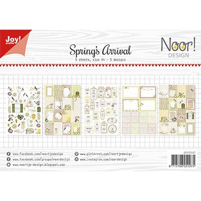 Joy!crafts • feuilles à découper dès l'arrivée du printemps