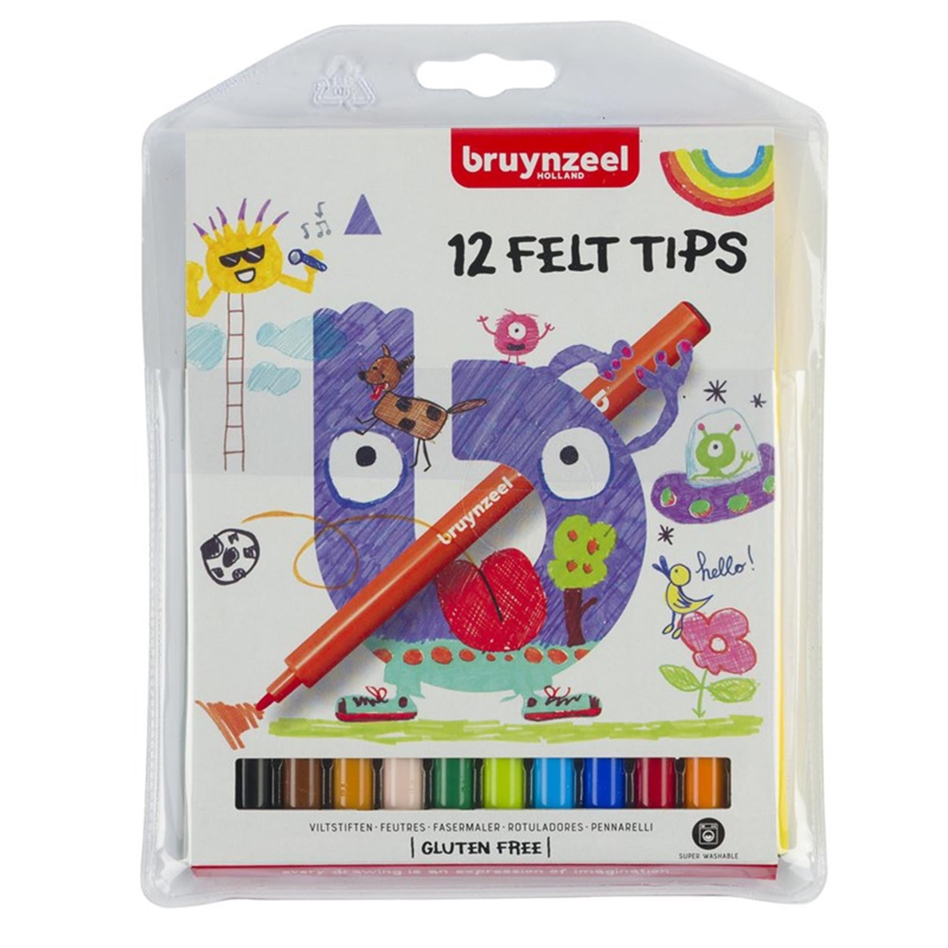 Bruynzeel Kids Feltfts, 12e.