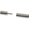 Fermeture magnétique Creativ Company, taille 3x14 mm, diamètre du trou 2 mm, argenté, 40 pièces 1 boîte