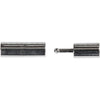 Fermeture magnétique Creativ Company, taille 3x14 mm, diamètre du trou 2 mm, argenté, 40 pièces 1 boîte