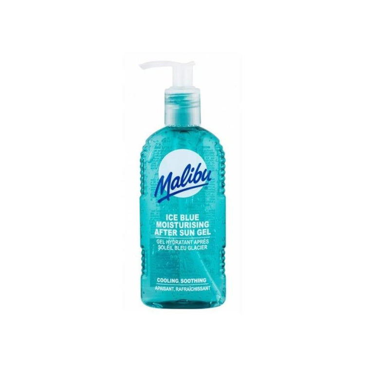 Malibu gel après soleil bleu glacier rafraîchissant
