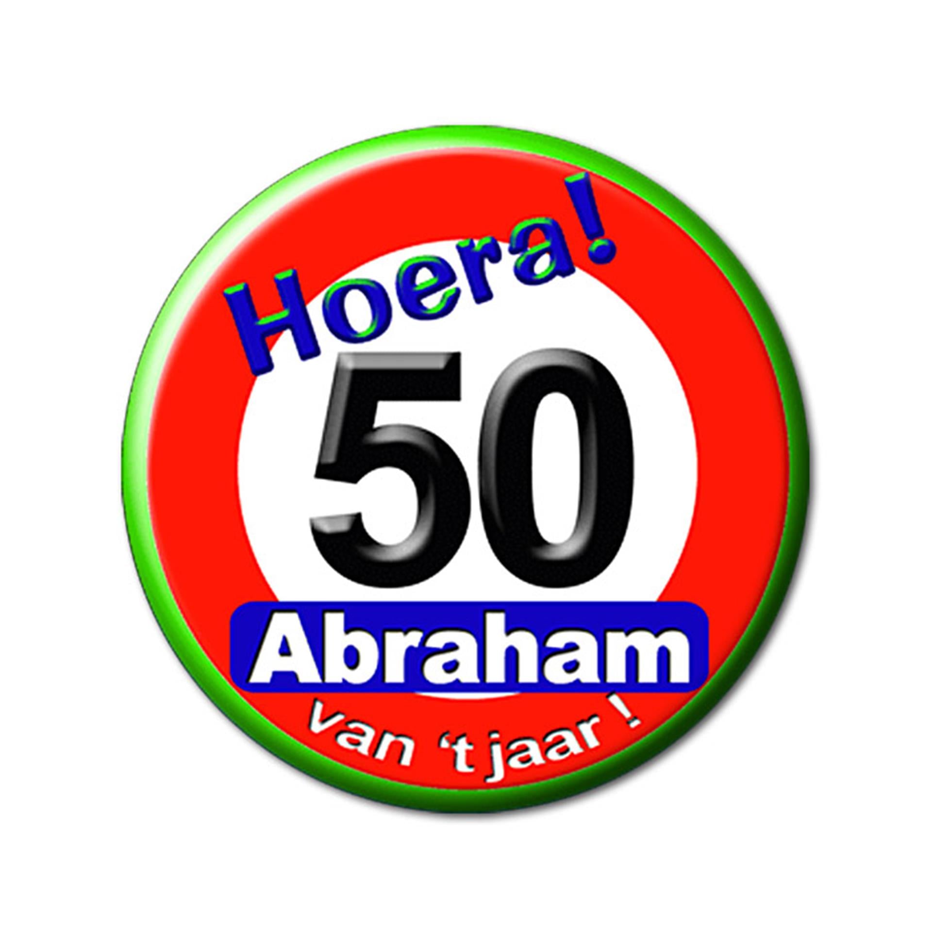 Bouton Paperdreams petit - Panneau de signalisation Abraham