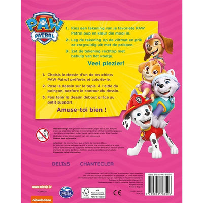 Deltas Paw Patrol Puncture Block Pink
