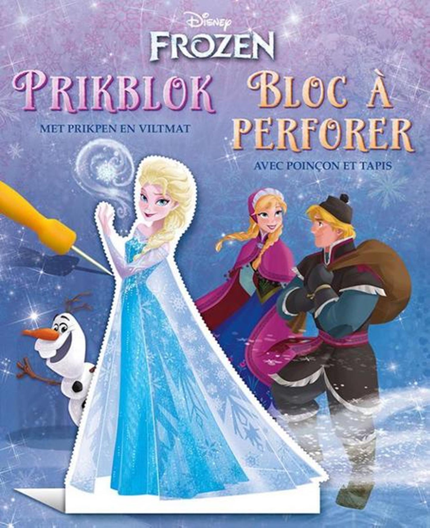 Bloc à épingles Deltas Disney gelé