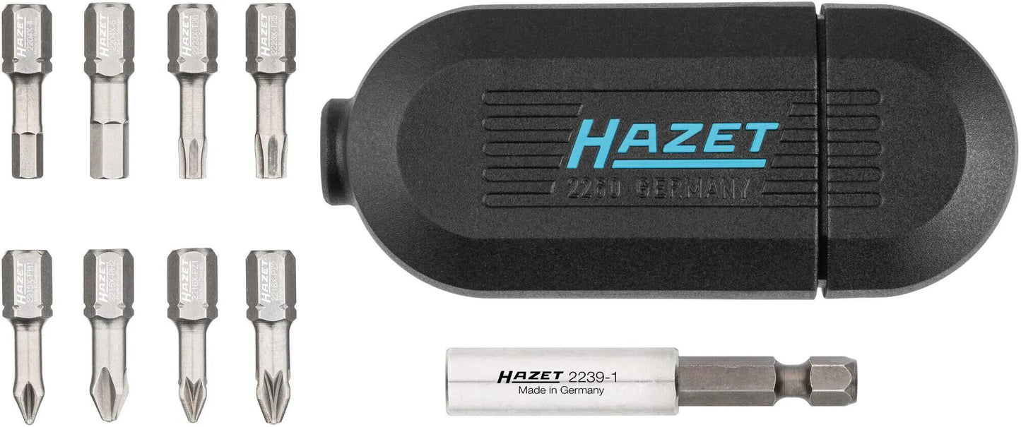 Bit Hazet Sets en acier inoxydable M. support