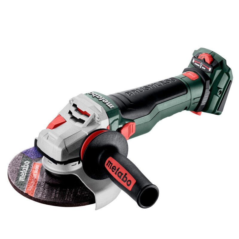 Metabo wvb 18 ltx bl 15-150 rapide | meuleuse d'angle sans fil | 18v | 150 mm | sans batterie ni chargeur | dans la métabox 601747840