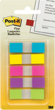 Onglets Post-it 6835 11,9x43,1mm 3+2 assortis
