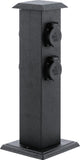 Eglo park 4 - éclairage extérieur - colonne prise de jardin 4x230v - noir