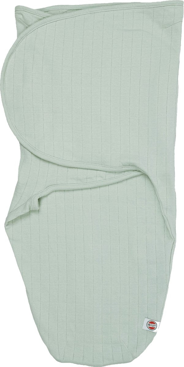 Lodger bundler - sac de couchage swaddle - vert - 0,3 tog - 60cm (0-4m) - coton biologique - tissu d'emmaillotage