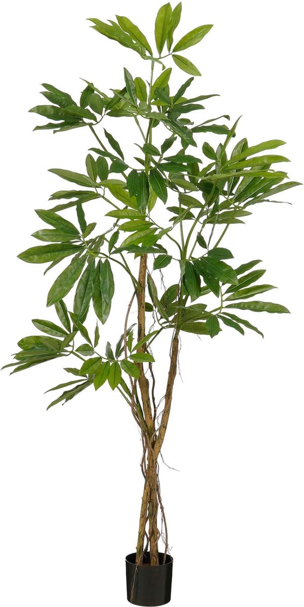 Mica decorations plante artificielle philodendron - 80x80x120 cm - polyester - vert