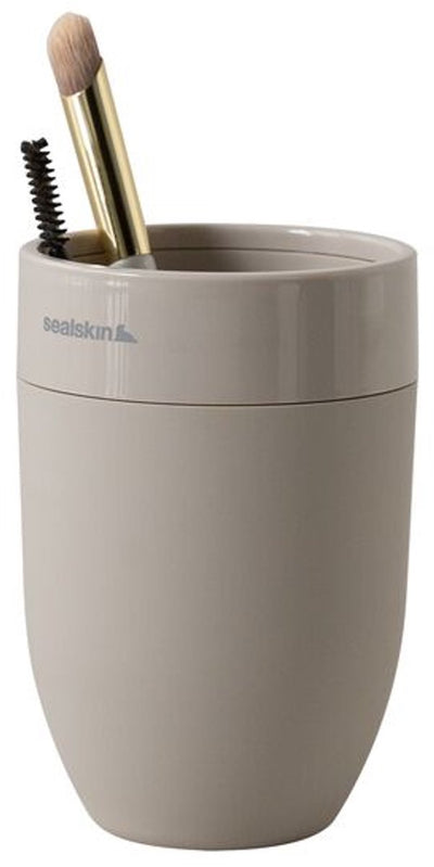 Peau de phoque - bloom - gobelet à brosse à dents - autoportant - grège