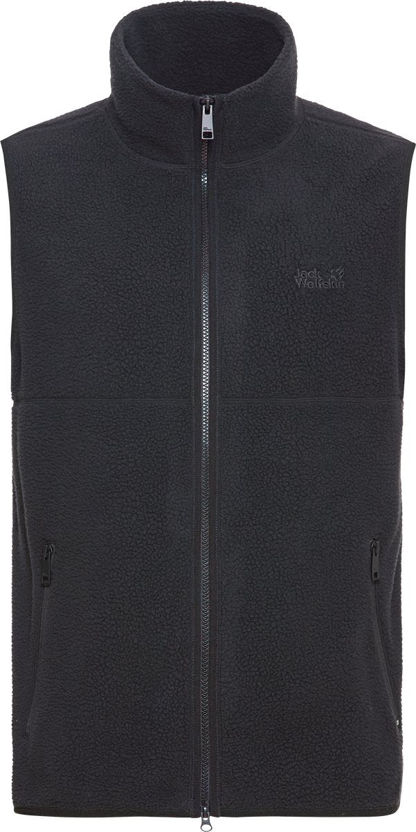 Jack Wolfskin Lite Curl gilet m pour hommes bodywarmer extérieur-noir