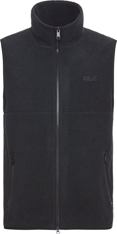 Jack Wolfskin Lite Curl gilet m pour hommes bodywarmer extérieur-noir