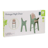 Chaise bébé en bois vintage du monde classique - afbeelding 2