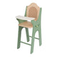 Chaise bébé en bois vintage du monde classique