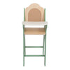 Chaise bébé en bois vintage du monde classique