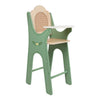 Chaise bébé en bois vintage du monde classique