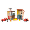 Caserne de pompiers en bois du monde classique