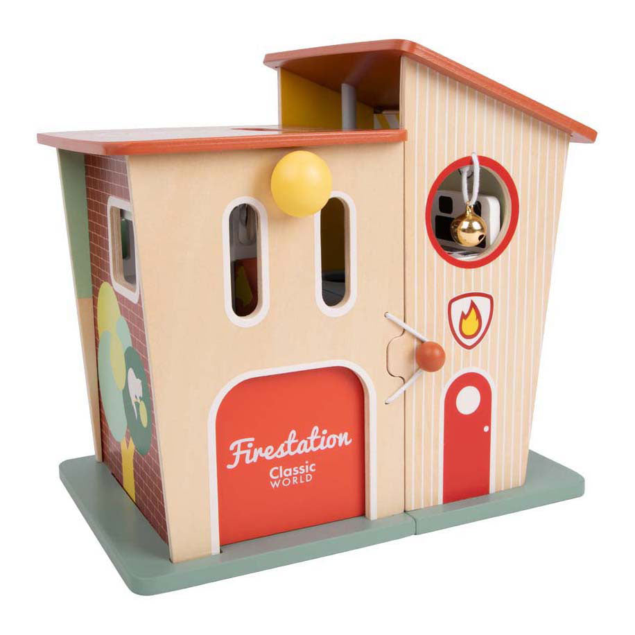 Caserne de pompiers en bois du monde classique