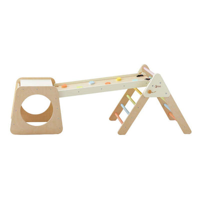 Ensemble d'escalade en bois Classic World pliable - 5-en-1