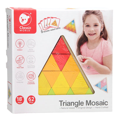 Classic World World Wooden Mosaic Puzzle, 67e.