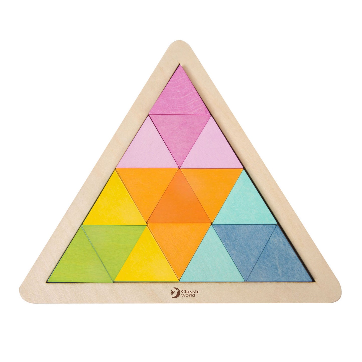 Classic World World Wooden Mosaic Puzzle, 67e.