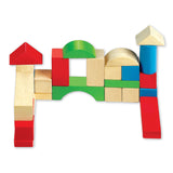Classic World Wooden Blocks Junior, 50dlg. - afbeelding 2