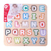 Alphabet de puzzle en bois mondial classique du monde, 27e.