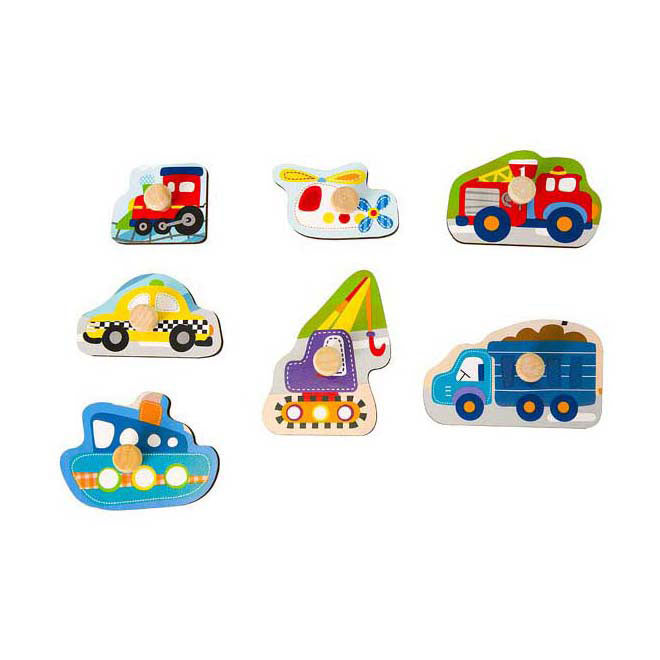 Traffic de puzzle du monde en bois du monde classique, 8e.