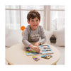 Traffic de puzzle du monde en bois du monde classique, 8e.