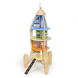 Classic World Houten Bouw Raket, 51dlg. - afbeelding 5