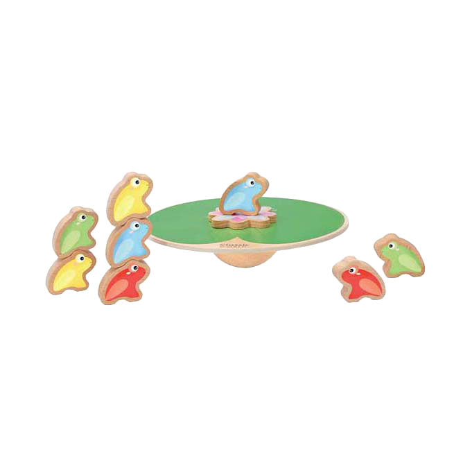 Classic World Statel Waterlelie avec des grenouilles
