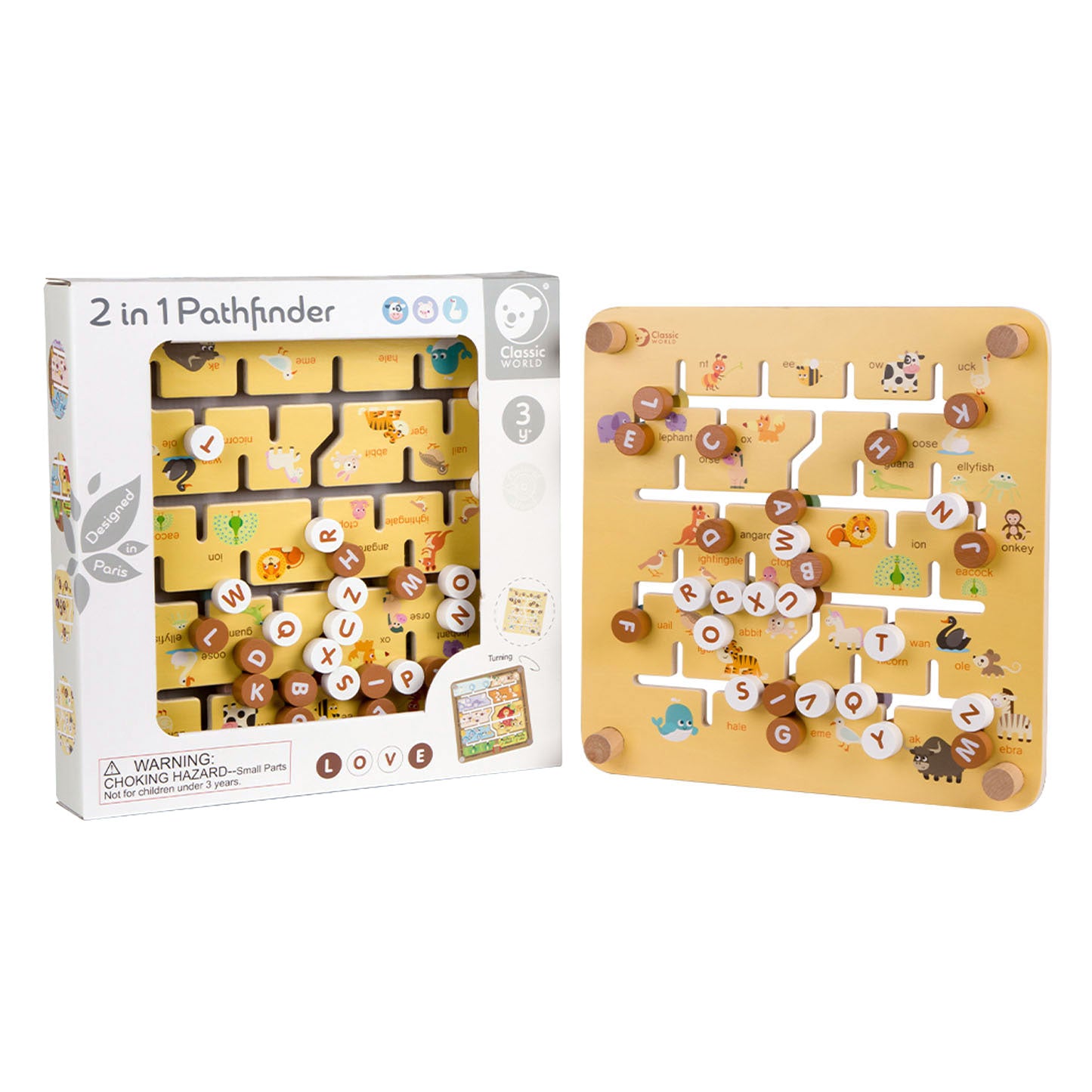 Classic World 2in1 Scouts en bois pour le jeu de l'enfant