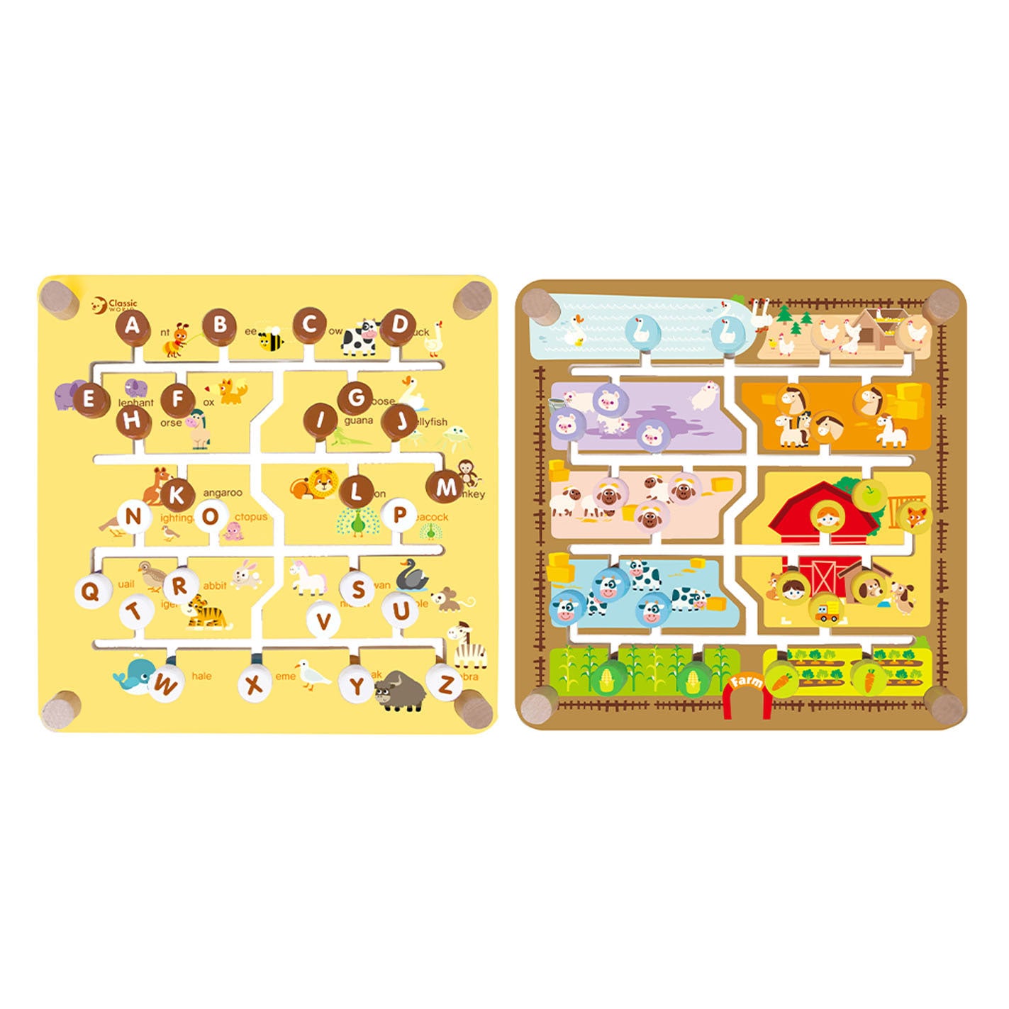 Classic World 2in1 Scouts en bois pour le jeu de l'enfant