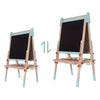 Aimant en bois mondial classique et tableau noir 2in1, 39dlg.