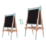 Aimant en bois mondial classique et tableau noir 2in1, 39dlg. - afbeelding 4