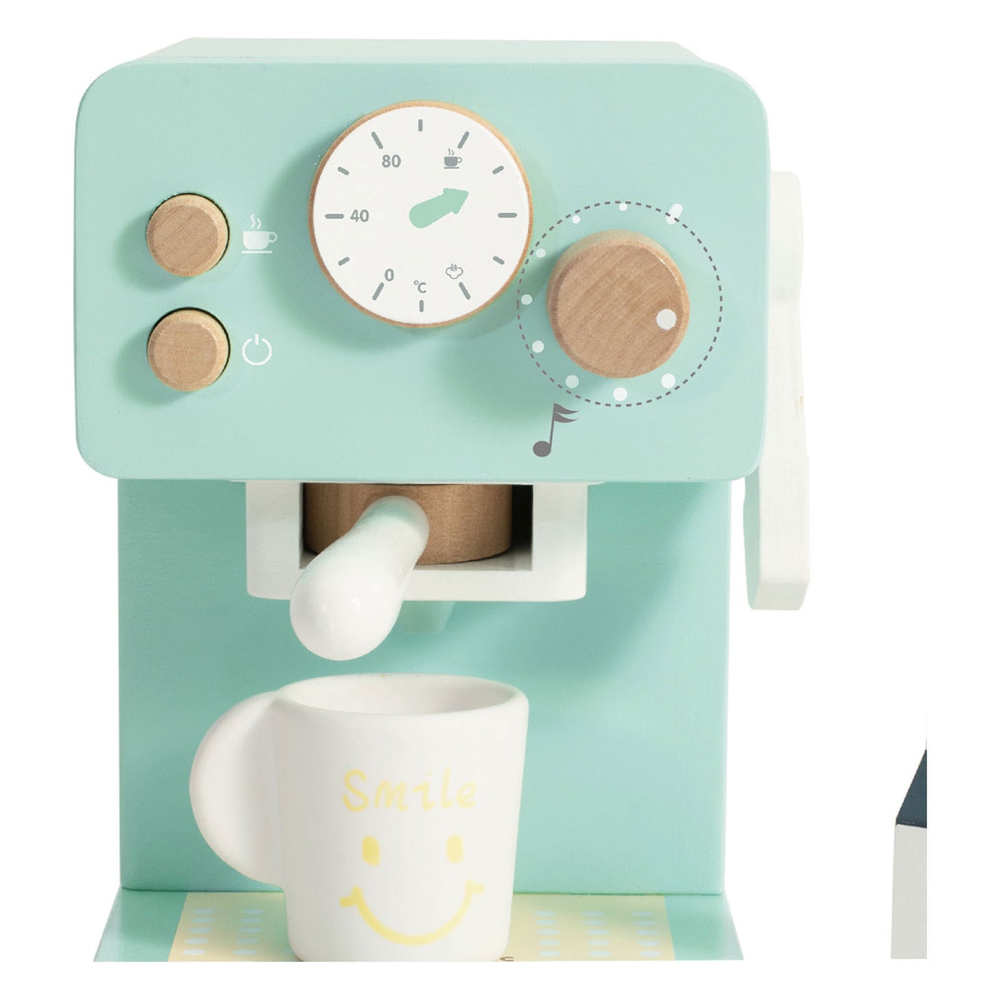 Cafetière mondiale classique du monde en bois, 7dlg.