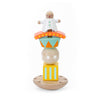 Classic World World Wooden Stack et Balanspel Clown, 6DLG.