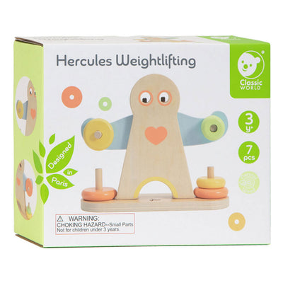 Classic World Wood Wooden Hercules Balance, 7dlg.