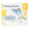 Sceau de jeu de poisson en bois mondial classique, 24dlg.