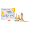 Sceau de jeu de poisson en bois mondial classique, 24dlg.
