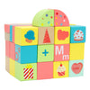 Blocs de construction classiques du monde en bois doux