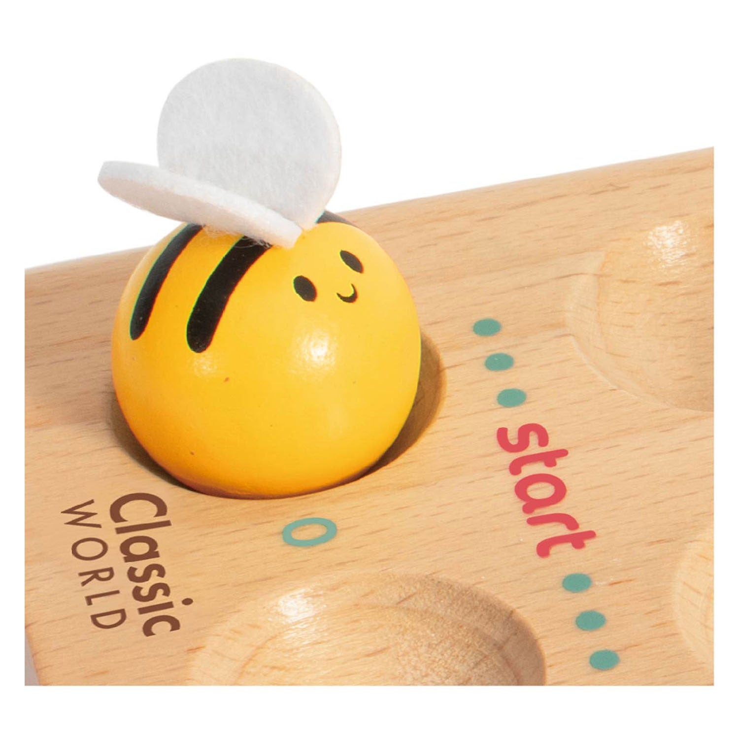 Race des abeilles en bois du monde classique du monde