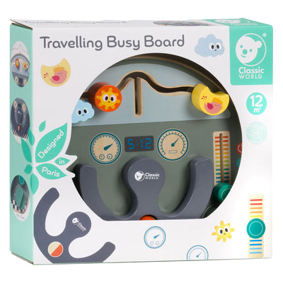 Classics Classic Wooden Activités en bois Traft de voyage de voyage
