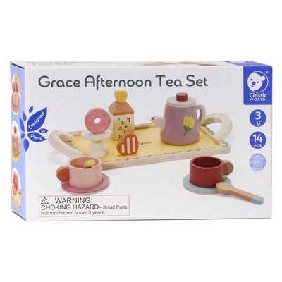 Classic World Woodenet Grace avec plateau, 14dlg.
